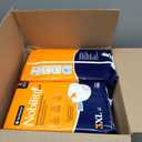 3XL Adult Diapers for Women and Men - Case of 32 Bariatric Disposable Briefs with Tabs and Stretchable Side Panels - Breathable with Max Absorbency