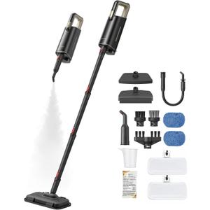 DREAME SH10 Steam Mop, Detachable Handheld Steamer, 13-in-1 Steam Cleaner | 3.8 lbs Lightweight Body, 15sec Steam-Up Floor Steamer, 212 Steam Cleaning, 350ml Water Tank, Steam Safety System