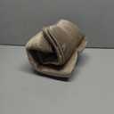 H.VERSAILTEX Bath Mat Memory Foam Bathroom Rug Flannel Velvety Luxury Extra Soft and Absorbent Non Slip Rugs for Bathroom/Bedroom Washable (Curved Set 20"x 32" Plus 20"x 20"U, Taupe)