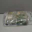 Washable Runner Rug, 2x6 Kitchen Rugs Green Long Runner Rugs with Rubber Backing, Abstract Non-Slip Carpet Runners for Hallways, Kitchen, Bedroom, Laundry, Entrance