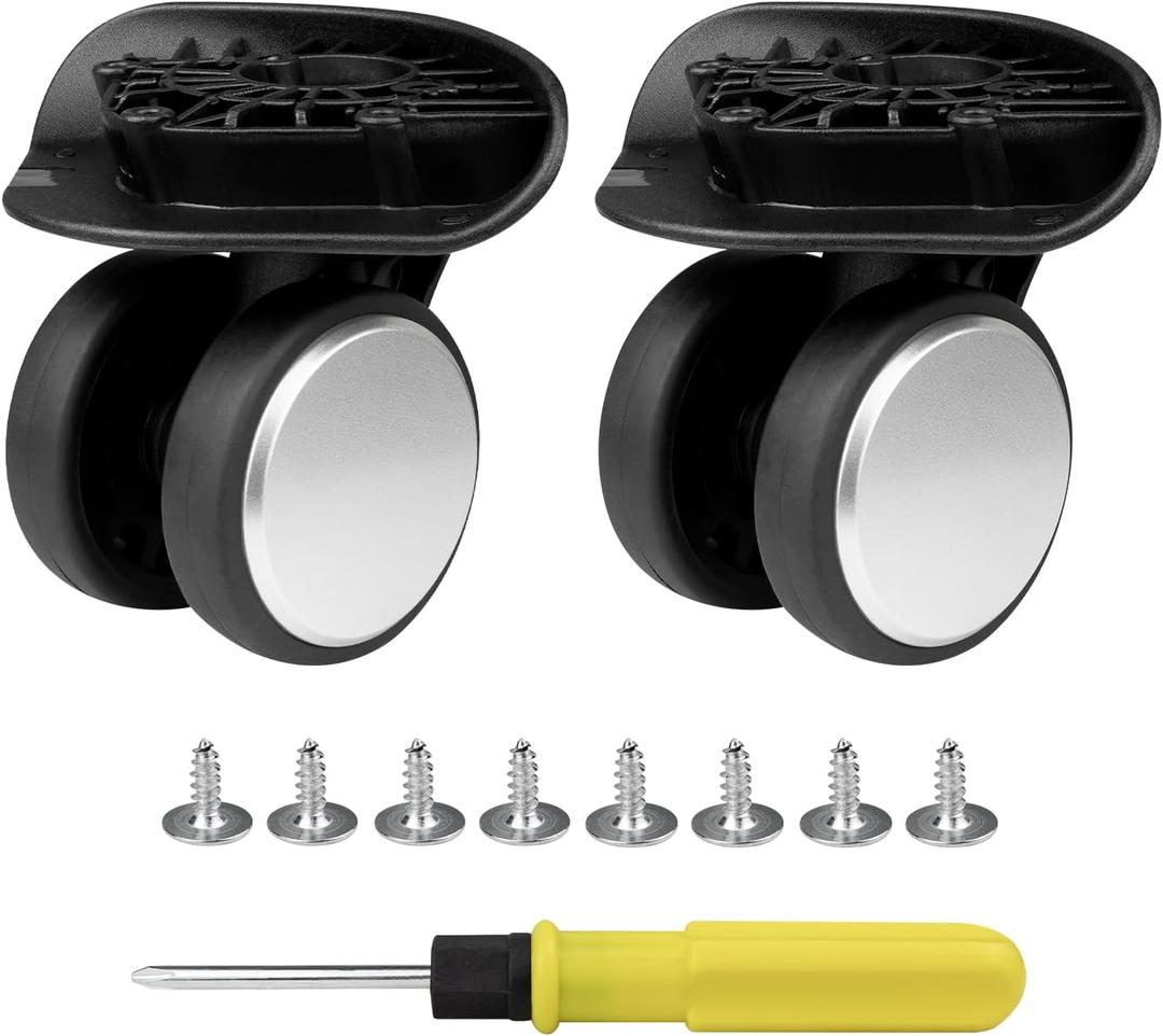 Wheels Replacement Kit for Samsonite Freeform Hardside Carry On Suitcase Luggage(2 Pack)