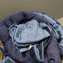 Bedsure California King Comforter Set - Cooling and Warm Bed Set, Navy Blue Reversible Bedding for All Season, 3 Pieces, 1 California King Size Comforter (104"x96") and 2 Pillow Cases (20"x36")