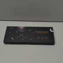 MZOO Luxury Sleep Eye Mask for Side Sleeper Men Women, Zero Eye Pressure 3D Sleeping Mask, Light Blocking Patented Design Night Blindfold, Soft Eye Shade Cover for Travel, Black