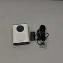 AURTEC Voice Amplifier with Magnetic Wireless Lavalier Microphone, Portable Amplifier with 2.4G Wireless Microphone, Supports Bluetooth, TF Card, USB Flash Drive and AUX Input (White)