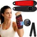 Upgraded Pro Red Light Therapy for Hands Wrist with Heat, Massage, 3000mAh Magnetic Controller, Carpal Tunnel Support, 36 LEDs (660nm/850nm) Wrist Wrap Pad for Knee Ankle Foot Joint & Daily Relaxation