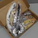 94201S Engine Timing Chain Kit for Chevy Cobalt Captiva Equinox Malibu HHR, Buick LaCrosse Regal Verano, GMC Terrain SAAB Pontiac Saturn 2.0 2.2 2.4L Ecotec Replace 9-4201S 9-4201SX