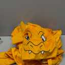 Charizard Costume for Kids, Official Pokemon Costume Hooded Jumpsuit, Child Size Small (4-6) (As Shown)