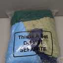 VitalCozy 4 Pcs Soft Fleece Baby Blankets Set 30" x 40" 3D Plush Warm Nursery Swaddling Bed Blanket Little Boys Girls Infant Toddlers and Newborn Receiving Gifts Blankets(Blue,Green)