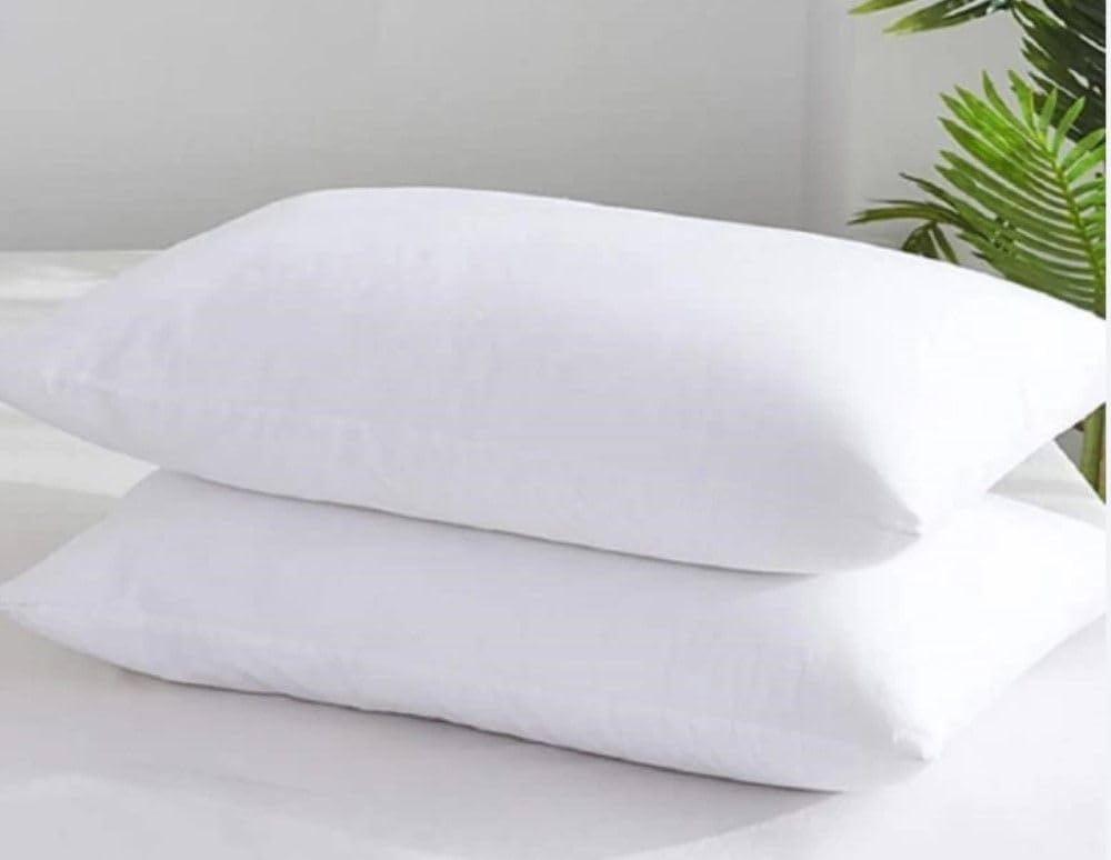 Set of 2 Down Alternative Bed Sleeping Pillows 