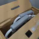 Medline 3-in-1 Bedside Commode, Portable Toilet, Sturdy, 350 lb Weight Capacity, Steel, Gray, Folding