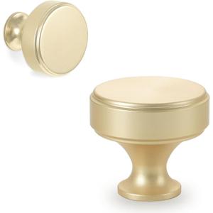 10 Pack 10 Inch Kitchen Cabinet Handles Brushed Gold Cabinet Knobs Drawer Knobs Solid Kitchen Hardware