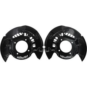 NewYall Front Left and Right Brake Dust Shield Cover for Toyota | for Toyota Sequoia 2008-2022, Tundra 2007-2021