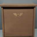 INCLY Bat House for Outdoors 15"x9.2"x3.2" Shelter Box kit Double Chamber Dark Natural Cedar Wood, Pre-Finished Easy to Install