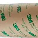 3M 467MP Clear Adhesive Transfer Tape, 3" Width x 5yd Length (1 roll)