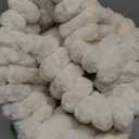 Bedsure ComfyFleece Waterproof Dog Blankets for Large Dogs - Soft Pet Cat Blanket Corduroy Fleece for Couch Bed Protector Washable, Cozy Calming Reversible Furniture Protection,50"x60", Cream (XL(50x60")-1pc)