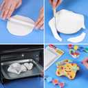 2 x ifergoo Polymer Clay, Oven-Bake Clay, Non Toxic, 3.5 oz. bar, Great for Modeling, Sculpting, Holiday, DIY, Artistic Creation and School Projects. Great for Kids and Beginners (White)