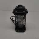 PowerBear LED Bug Zapper Outdoor Indoor, 10 Years Lifespan Lamp Sustainable with 6.5ft Power Cord, High-Voltage Mosquito Zapper (Black)