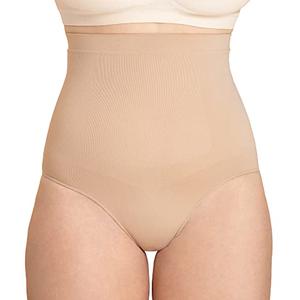 SHAPERMINT Shapewear Tummy Control Panty - Shapewear for Women, Body Shaper Tummy Control Underwear for Women, Plus Size Nude, M