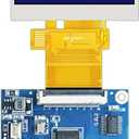 TekGroAml 2 inch 480x360 TFT mini LCD Display with Control Board, High-Density 16.7M Color Screen, RGB18 Parallel Interface, Full View, Integrated Driver for DIY & HMI