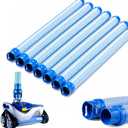 Pool Cleaner Hose Replacement for MX6 MX8 X7 T3 T5, 7 Pack Flexible Vacuum Hoses, Compatible with Automatic Pool Cleaners, Leak-Proof Swimming Pool Hose for Inground & Above Ground Pools