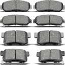 Front Rear Ceramic Brake Pads Replacement For For Acura Rdx 2010-2012,For Honda Cr-V 2007-2016,For Honda Crosstour 2012-2015,For Honda Accord Crosstour 2011
