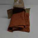 LEAONME Full/ Queen Quilt Set 3 Pieces, Lightweight Burnt Orange/ Rust Bedspread-90''x98'', Soft Microfiber Summer Quilt, Luxurious Warm Coverlet Set for All Seasons (Includes 1 Quilt, 2 Shams)