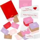 60Pcs Valentine's Day Mini Tiny Love Notes Gifts for Him Her, Love Letter Cards with Envelopes, Lunch Notes Couple Gifts Ideas for Boyfriend Girlfriend Husband Wife