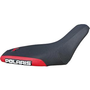 Seat Cover - Compatible Fit for 2003-2007 Polaris Predator 90 (RED Sides/Black TOP)
