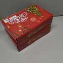 2 x Flechllary 3ft DIY Felt Christmas Tree for Toddlers, Set Plus Snowman Advent Calendar with 33 Removable Ornaments, Wall Hanging Xmas Gift for Kids with String Lights (Batteries Not Included)