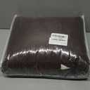 KinCam 100% Waterproof Recliner Loveseat Cover with Console, Non-Slip Reclining Couch Covers for 2 Seat, Recliner Sofa Cover Furniture Protector with Elastic Straps for Kids, Pets, Chocolate