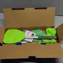 XINDELL 29-inch Windshield Cleaner Tool  Car Interior Window Cleaning Kit with Extended Long Handle & 4 Microfiber Pads, Auto Wiper Windshield Brush for Car, Trucks, SUVs, RVs & Home