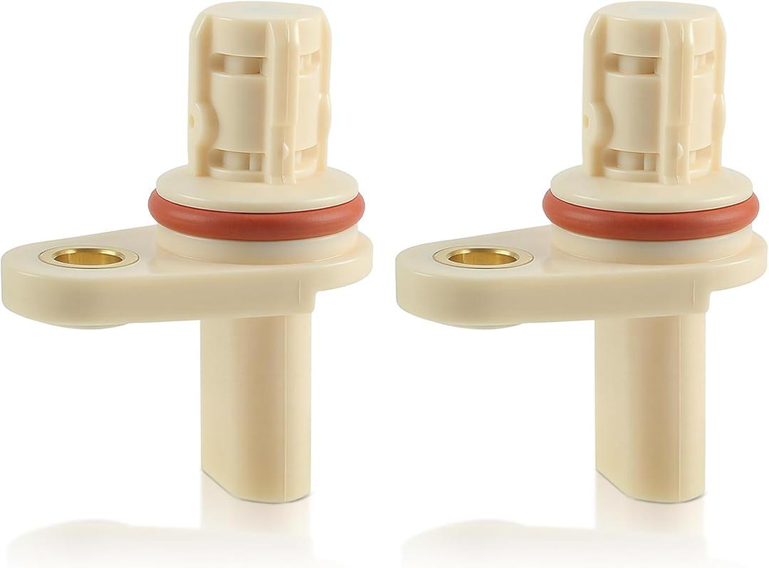 MOTOALL Camshaft Position Sensor Replacement for Buick Encore 2013-2021, for Chevy Cruze Replaces 55566932, White, 2 Pcs