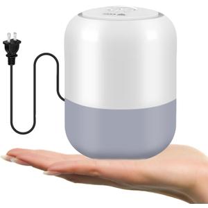 Electric Air Pump for Vacuum Storage Bags, Portable Vacuum Pump for Various Space Saver Bags, Vacuum Storage Bag Pump for Compression Quilts, Clothing (Storage Bag Not Included)