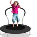 Mini Trampoline for Kids, Indoor Toddler Trampoline with Handle, Child Small Rebounder Trampoline for Indoor and Outdoor Use