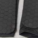 HiRui Soccer Shin Guards Shin Pads for Kids Youth Adult, Calf Compression Sleeve with Honeycomb Pads, Support for Shin Splint Baseball Boxing Kickboxing MTB, Lightweight(1PAIR) (Black)