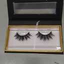 Lilly Lashes 3D Miami Faux Mink Strip Eyelashes, False Eyelashes Dramatic Look, Reusable False Lashes, Fake Lashes Pack, Lash Strips with Luxury Silk Like Fibers, No Lash Glue Included