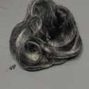 SOFEIYAN Curly Hair Bun Claw Clip Wavy Curly Hair Bun (1B/171T60)