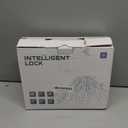 smart latch double gate lock, electronic gate latch for outdoor fence, waterproof keyless smart rim lock, electric double sided keypad locks, Fingerprint, Passcode, Key, IC Card, Tuya App