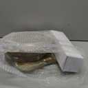 I00000 150PCS Gold Disposable Plates Silverware, Gold Glitter Dinnerware Set Include 25 Dinner Plates 10.25, 25 Dessert Plates 7.5, 25 cups 10 OZ, 25 Forks, 25 Knives, 25 Spoons for Wedding,Party