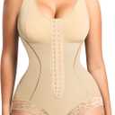 Nebility Fajas Colombianas Moldeadoras Bodysuit Shapewear for Women Tummy Control Body Shaper Faja Postpartum Butt Lifter L