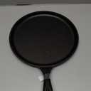 Lodge L9OG3 Cast Iron Round Griddle, Pre-Seasoned, 10.5-inch - Made in USA, Compatible with Stovetop, Oven, Grill & Campfire