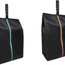 Ecoright Shoe Bags for Travel, Set of 2, 100% Recycled Water-Resistant Zipper Pouch Bags, Shoe Bags for Storage, Travel Essentials for Men & Women