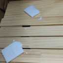 Solid Pine Wire Shelf Covers, 16" D x 37" L, Tool-Free Pantry Rack, 37" Length