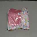 RHCPFOVR Drawstring Backpack for Kids - Swim Bags for Girls Beach Swimming Pool Lightweight Draw String Bags Waterproof Sports Gym Bag With Two Water Bottle Holder (Leaf & Flower)