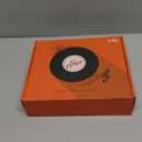 Gueray CD Player Portable with Bluetooth Wall Mountable, CD Music Battery Operated Players for Home with Speakers 1800mAh Rechargeable LCD Screen Display FM Radio USB AUX Jack Remote Control (White)