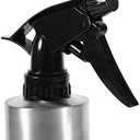 Fdit Stainless Steel Hand Pressing Watering Can with Spray Nozzle (550ml)