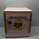 Frigidaire EFR176 Retro Compact Fridge with Chiller Mini Refrigerator with Built-in Bottle Opener for Office, Bedroom, Dorm Room or Cabin, 1.6 cu ft 16" D x 18" W x 18.5" H, Pink