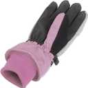 MAGARROW Kids Winter Warm Gloves Windproof Water-Resistant Snow Boys Girls Sport Gloves (Light Pink, 4-6 Years)