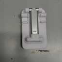 Phone Stand for Desk, Adjustable Phone Holder, Foldable Cell Phone Stand with Silicone Pad, Fully Collapsible Mobile Phone Holder, Compatible with All Mobile Phones, White