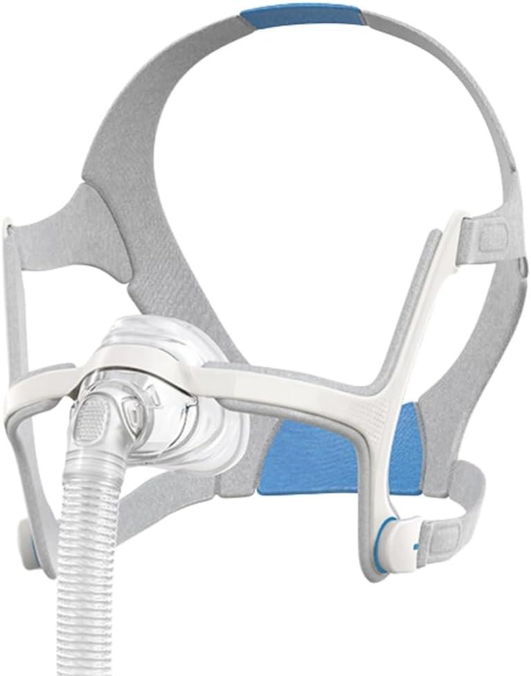 Replacement Frame Set for Airfit N20 & for Airtouch N20, Includes Fabric Nasal Cushion & QuickRelease Tube  IBEET Nasal Supplies for N20 Mask Small